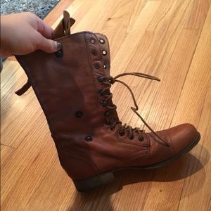 Steve Madden combat boots